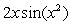 The first derivative of   is   .