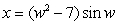 The first derivative of   is   .