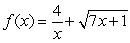 The derivative of   is   .