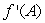 The graph of is shown below. Arrange the following values in order from smallest to largest by placing a 1 by the smallest, a 2 by the next smallest, and so forth. A. B. C. D. slope AB E. 1 F. 0