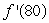 <strong>From the following graph, estimate . </strong> A)-3.25 B)-2.25 C)-1.25 D)-0.25