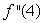 Consider the function f sketched in the following figure. Do you expect to be positive, negative, or zero?