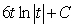 <strong>What is the antiderivative of ?</strong> A) B) C) D)