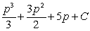 <strong>Find the indefinite integral .</strong> A) B) C) D)