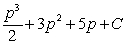 <strong>Find the indefinite integral .</strong> A) B) C) D)