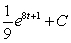 <strong>Find the indefinite integral .</strong> A) B) C) D)