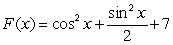 <strong>Find an antiderivative F of satisfying .</strong> A) B) C) D)