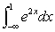 The improper integral diverges.