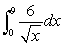 The improper integral converges.