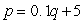 The demand curve for a product has equation , and the supply curve has equation for , where q is quantity and p is the price per unit. Use a calculator to find the equilibrium price and quantity, and use this information to calculate the consumer surplus, to the nearest dollar.