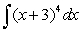 Find   using integration by substitution.