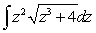 Find   using integration by substitution.