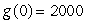 Given the following graph of and the fact that , what is x = 100?