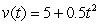 At time t, in seconds, the velocity v, in miles per hour, of a car is given by for . Use to estimate how many miles were traveled during this time (average left- and right-hand sums).