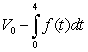 <strong>A large ice cube is melting at a rate of cm<sup>3</sup> per minute, where t is time in minutes. If is the volume of the ice cube at time t = 0 minutes, which one of the following expresses the volume of the ice cube after 4 hours?</strong> A) B) C) D)