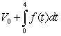 <strong>A large ice cube is melting at a rate of cm<sup>3</sup> per minute, where t is time in minutes. If is the volume of the ice cube at time t = 0 minutes, which one of the following expresses the volume of the ice cube after 4 hours?</strong> A) B) C) D)