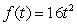 The distance in feet that a golf ball will fall in t seconds if dropped from a very high tower is given by the formula . Make and label a table or a graph of values of f(t) giving distances fallen for the time period . Using your table or graph, the change in the height of the golf ball between times t = 5 and t = 7 is _____ feet, and the average rate of change in the height of the golf ball between times t = 5 and t = 7 is____ feet per second.