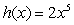 Sketch global pictures of the functions , , and on the same set of axes. Label each function on both ends so it is obvious which is which.