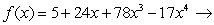As   , the function   _____.