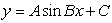 If defines the function graphed in the following figure, then A =_____, B =_____, and C =_____.