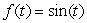 Give a formula for the following sinusoidal function as a transformation of .