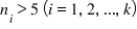 <strong>For the Kruskal-Wallis test, the test statistic follows a chi-square distribution with degrees of freedom if H₀ is true and:</strong> A) . B) . C) . D) .and