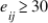 <strong>A chi-square test for independence of two categorical variables is appropriate if:</strong> A) . B) for all i and all j. C) for all i and all j. D) and for all i and all j.