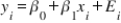 <strong>Suppose , where .This is:</strong> A) a simple linear regression model. B) a deterministic model. C) a generalized linear model. D) a deterministic relationship.