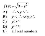 Find the domain of the function.