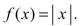 Compare the graph of the following function with the graph of