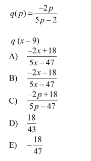Evaluate the function at the specified value of the independent variable and simplify.