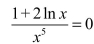 <strong>Solve the equation below algebraically. Round your result to three decimal places. </strong> A) 0.862 B) -0.821 C) 1.855 D) -1.217 E) 0.607