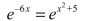 <strong>Solve the exponential equation below algebraically. 5</strong> A) -6 and -1 B) -5 and -1 C) -6 and -5 D) -5 and 6 E) -1 and 6