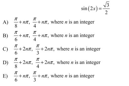 Solve the multi-angle equation below.