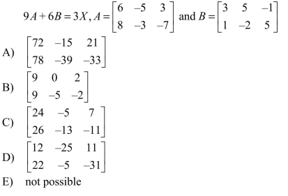 Solve for X in the equation given.