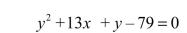 <strong>Classify the graph of the equation below as a circle, a parabola, an ellipse, or a hyperbola. </strong> A) ellipse B) parabola C) hyperbola D) circle