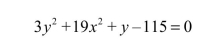 <strong>Classify the graph of the equation below as a circle, a parabola, an ellipse, or a hyperbola. </strong> A) hyperbola B) ellipse C) circle D) parabola