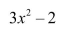 <strong>Find the slope of the graph of the following function at the point (-1,1) . </strong> A) 4 B) -6 C) 6 D) 1 E) -8