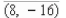 <strong>If a line has slope and passes through the point through which of the following points does the line also pass?</strong> A) B) C) D) E)