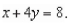 <strong>Find the y-intercept of the line </strong> A) B) C) D) E)