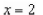 <strong>Find an equation of the line that passes through the point and has the slope m that is undefined.</strong> A) B) C) D) E)