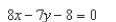 <strong>Use the result, the line with intercepts has the equation to write an equation of the line with x-intercept: and y-intercept: </strong> A) B) C) D) E)