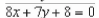<strong>Use the result, the line with intercepts has the equation to write an equation of the line with x-intercept: and y-intercept: </strong> A) B) C) D) E)