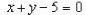 <strong>Write an equation of the line that passes through the point and is perpendicular to the line </strong> A) B) C) D) E)