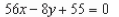 <strong>Write an equation of the line that passes through the point and is parallel to the line </strong> A) B) C) D) E)