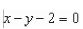 Find the distance between the point and line using the formula, for the distance between the point and the line