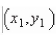 Find the distance between the point and line using the formula, for the distance between the point and the line