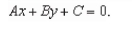 Find the distance between the point and line using the formula, for the distance between the point and the line
