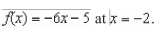 <strong>Evaluate (if possible) the function Simplify the result.</strong> A)-7 B)17 C)3 D)7 E)undefined