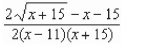 <strong>Let Evaluate the expression and then simplify the result.</strong> A) B) C) D) E)undefined